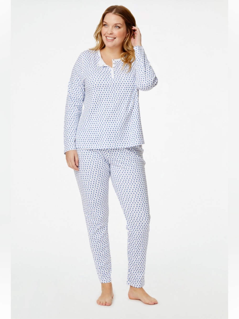 Roller Rabbit Hearts Pajamas - Picture 2 of 9